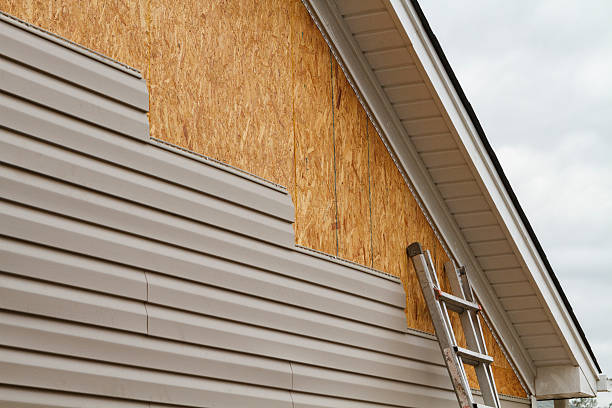 Professional Siding Inspection technician working in Withams, VA